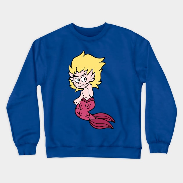 Merman Crewneck Sweatshirt by Get A Klu Comics